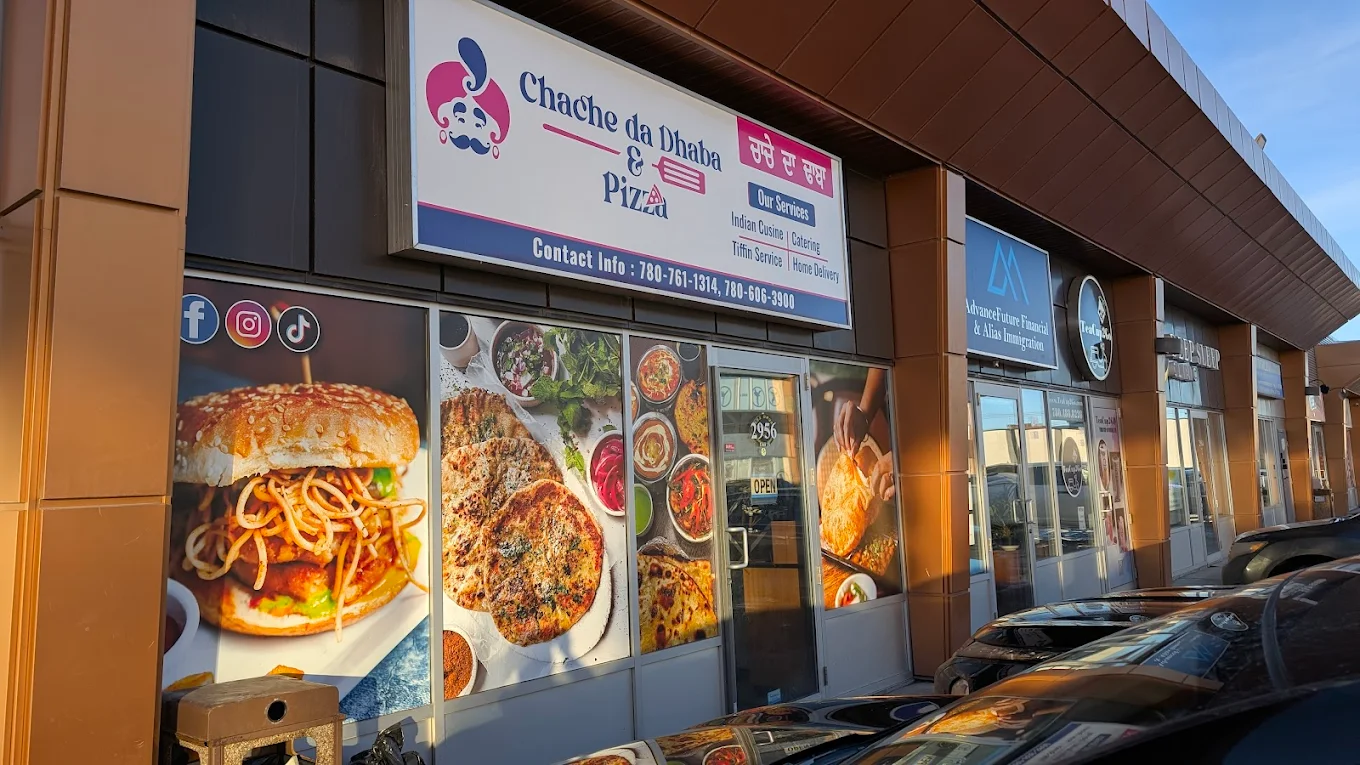Chache Da Dhaba Restaurant Banner - Authentic Punjabi Food Edmonton